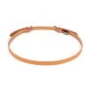 Tan Double Buckle Belt For Women | Real Leather 2.0 Cm