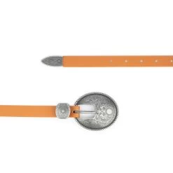 Tan Leather Western Belts For Ladies With Large Buckle -Belt Shop tan leather western belts for ladies with large buckle 3