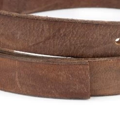 Tanned Belt Strap For Buckle Full Grain Leather 25 Mm -Belt Shop tanned belt strap for buckle full grain leather 25 mm 3