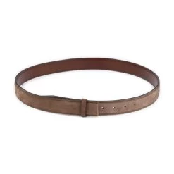 Taupe Brown Belt Strap For Buckle | Reverisible Replacement -Belt Shop taupe brown belt strap for buckle reverisible replacement 6