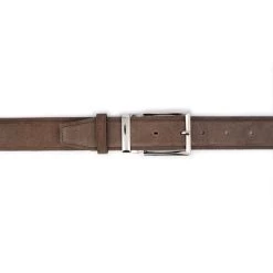 Taupe Brown Belt With Buckle | Mens Casual -Belt Shop taupe brown belt with buckle mens casual 3