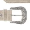 Taupe Suede Leather Cowboy Belts With Silver Buckle 1 Taupe Suede Leather Cowboy Belts With Silver Buckle -Belt Shop taupe suede leather cowboy belts with silver buckle copy
