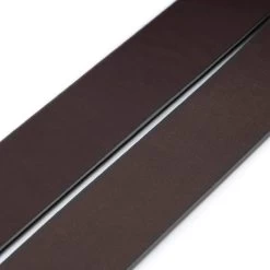 Thick Leather Belt Strap For Buckle – Coffee Brown 1 1/2 Inch -Belt Shop thick leather belt strap for buckle coffee brown 1 1 2 inch 4