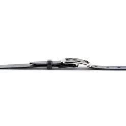 Thick Wide Leather Belt For Ladies 4.0 Cm Black -Belt Shop thick wide leather belt for ladies 4.0 cm black 4