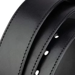 Thick Womens Belt For Jeans 4.0 Cm Black Real Leather -Belt Shop thick womens belt for jeans 4.0 cm black real leather 7