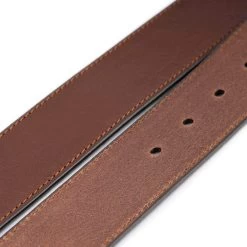 Thick Womens Belt For Jeans 4.0 Cm Brown Real Leather -Belt Shop thick womens belt for jeans 4.0 cm brown real leather 4