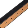 Thin Black Belt Strap Replacement No Buckle Leather