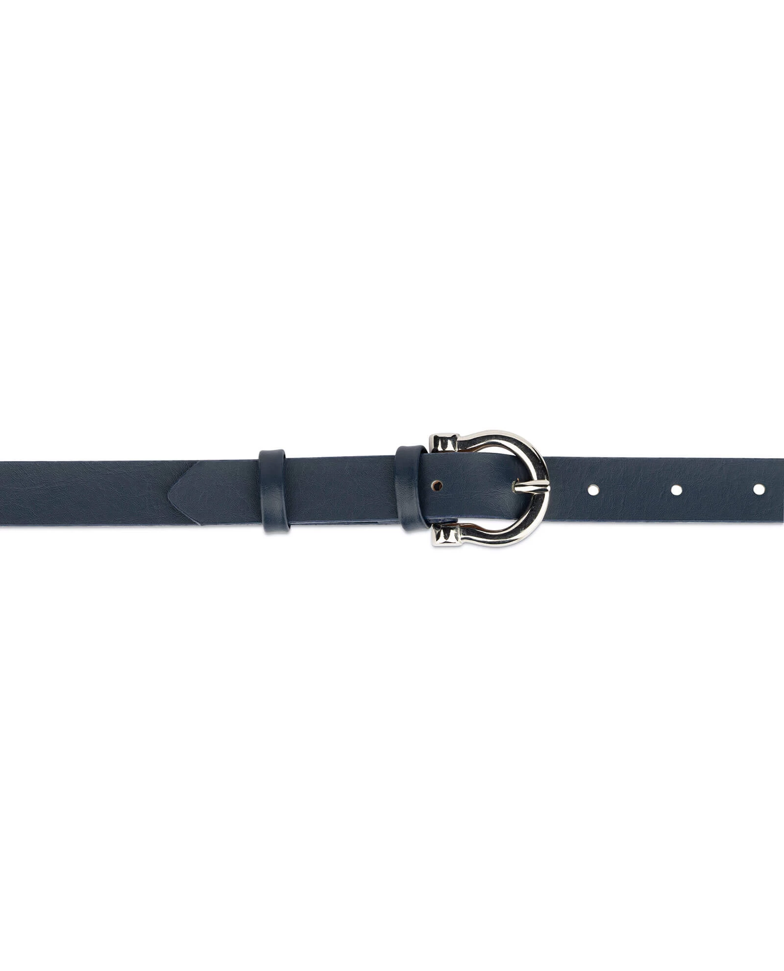 Thin Navy Blue Belt Womens 3 Thin Navy Blue Belt Womens - Image 2