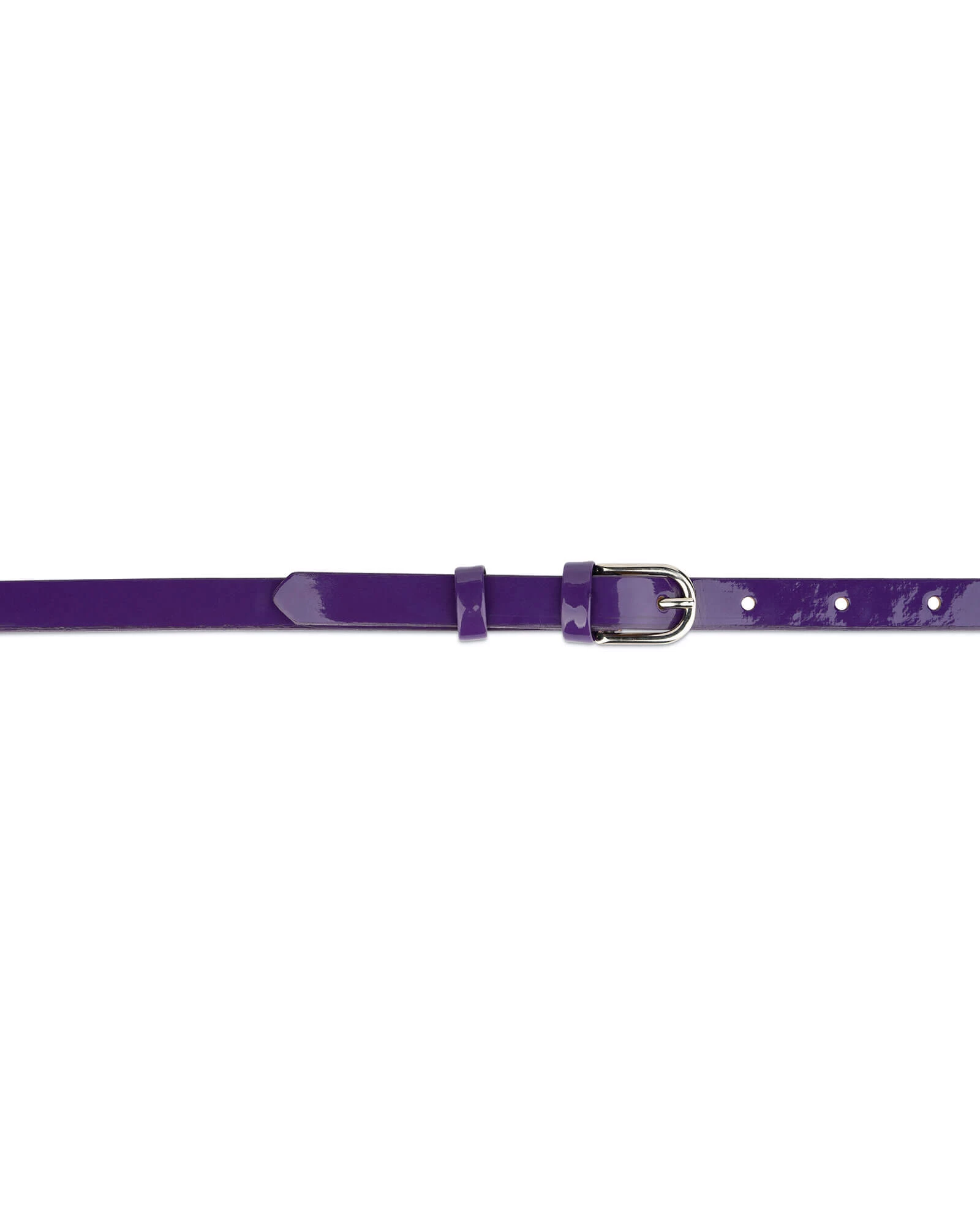 Thin Women’s Purple Belt | Genuine Leather 4 Thin Women’s Purple Belt | Genuine Leather - Image 2