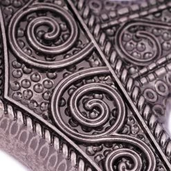 Thors Hammer Belt Buckle Medieval Silver Metal