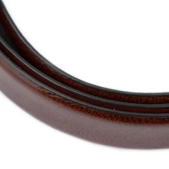 Top Quality Cognac Leather Belt Strap For Buckles 1-1-8 Inch