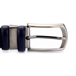 Belt Shop -Belt Shop unique trouser belt for men black real leather 1 1 8 inch 3