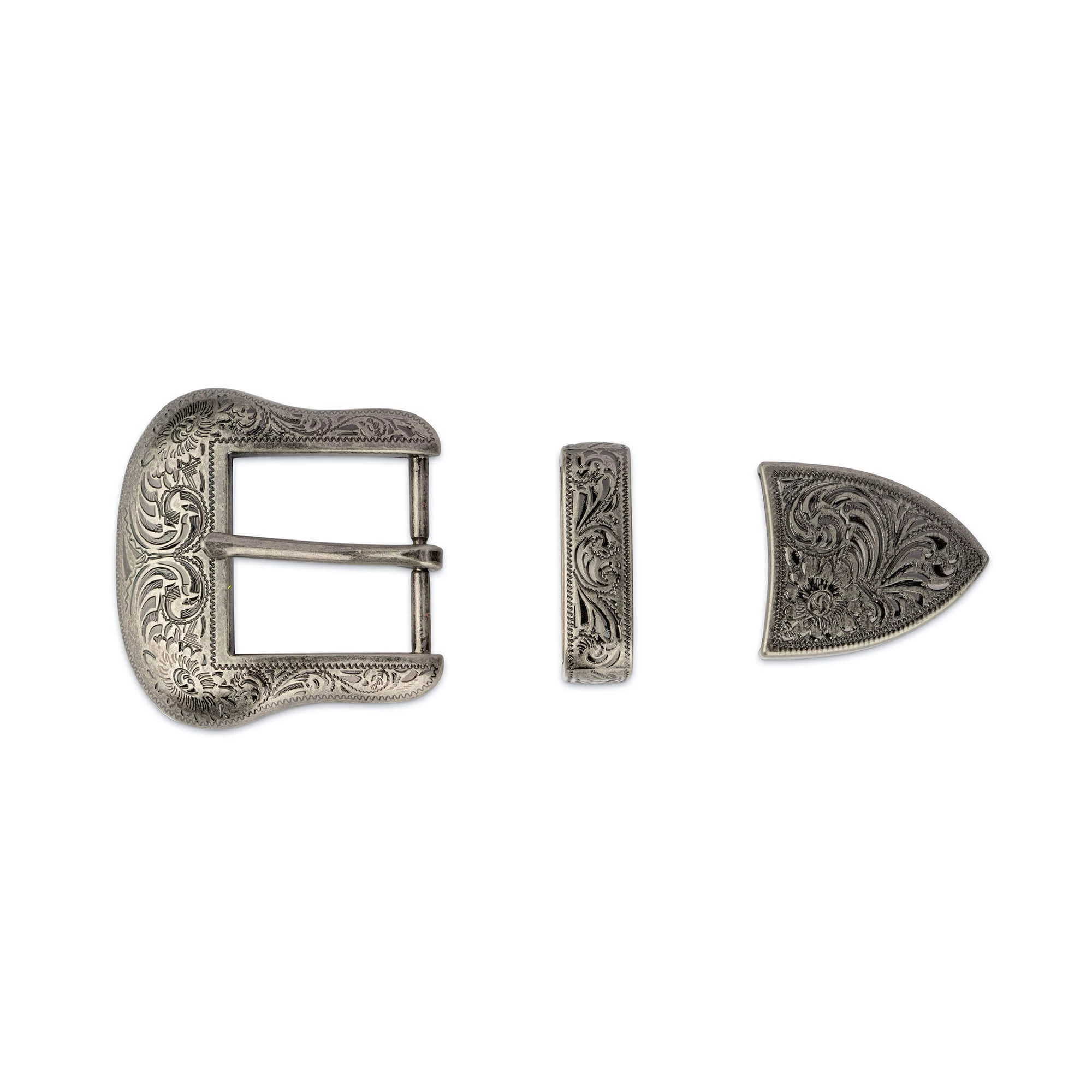 Western Belt Buckle 3 Piece Set 1 3/8 Inch 35 Mm 5 Western Belt Buckle 3 Piece Set 1 3/8 Inch 35 Mm - Image 3