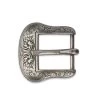 Western Belt Buckle | Silver 1 Inch