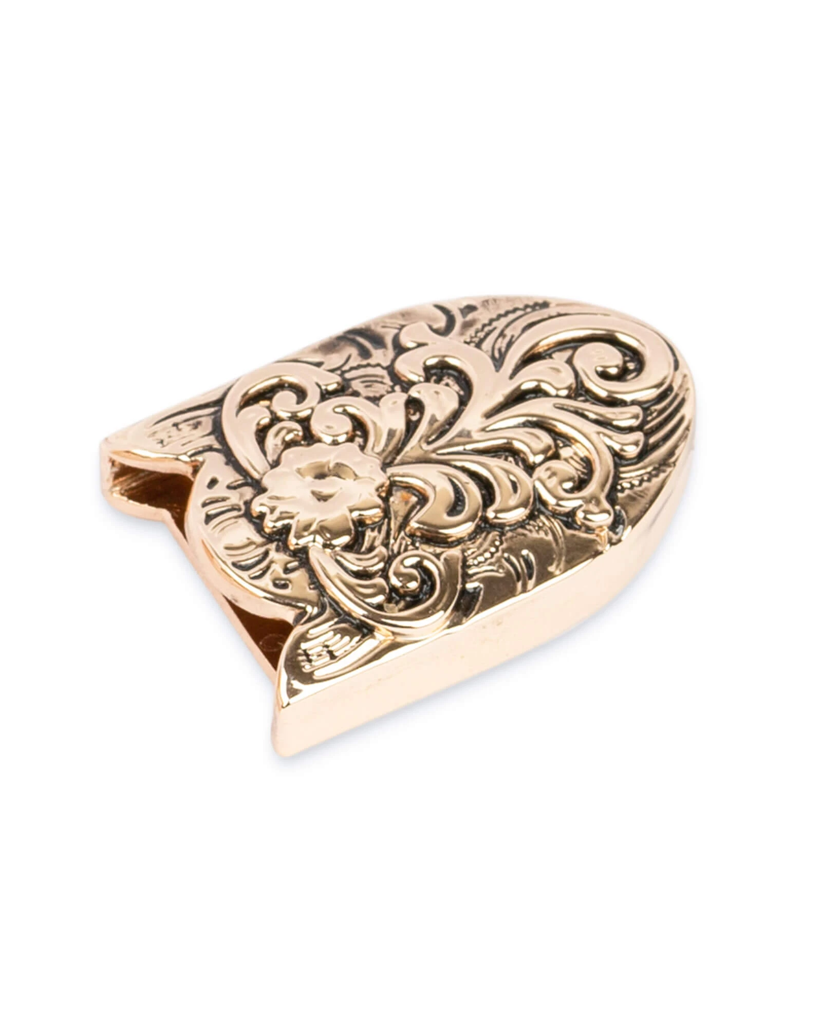 Western Belt Tips | Rose Gold Metal 3 Western Belt Tips | Rose Gold Metal