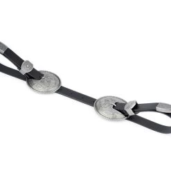 Western Double Buckle Belt Black Full Grain Leather 8 Western Double Buckle Belt Black Full Grain Leather -Belt Shop western double buckle belt black full grain leather 4 1