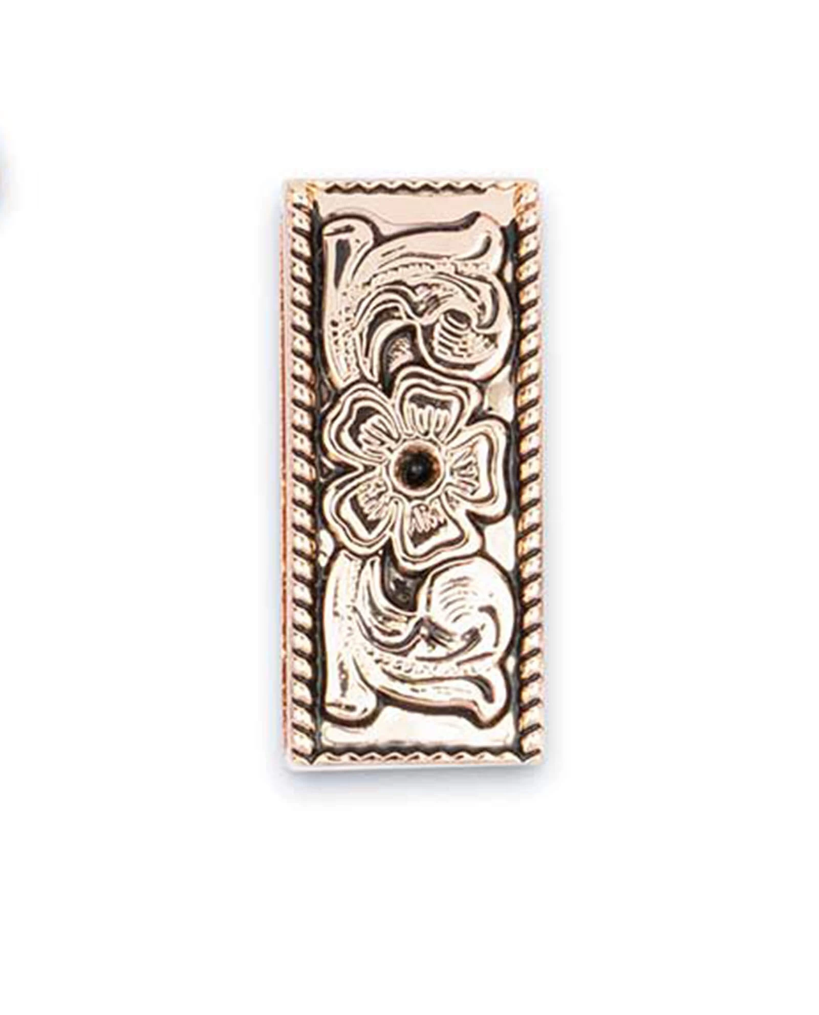 Western Metal Belt Loop | Rose Gold 25mm 4 Western Metal Belt Loop | Rose Gold 25mm - Image 2