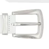 White Leather Casual Mens Belt With Stylish Buckle -Belt Shop white leather casual mens belt with stylish buckle copy