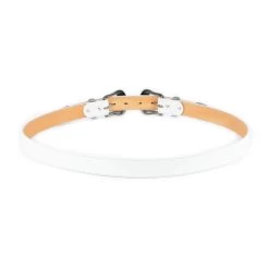 White Western Belt Double Buckle | Womens 3.0 Cm -Belt Shop white western belt double buckle womens 3.0 cm 5