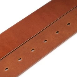 Wide Thick Cognac Mens Belt Strap Replacement