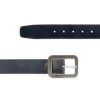 Wide Womens Blue Belt With Rounded Corner Buckle 2 Wide Womens Blue Belt With Rounded Corner Buckle -Belt Shop wide womens blue belt with rounded corner buckle 3