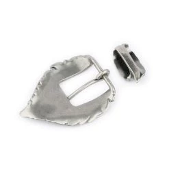 Women Leaf Belt Buckle 2 Piece Set | Solid Metal -Belt Shop women leaf belt buckle 2 piece set solid metal 7 1