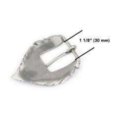 Womens Belt Buckle Western Silver Feather 30 Mm 10 Womens Belt Buckle Western Silver Feather 30 Mm -Belt Shop womens belt buckle western silver feather 30 mm 5