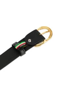 Womens Black Belt Gold Buckle 8 Womens Black Belt Gold Buckle -Belt Shop womens black belt gold buckle 1