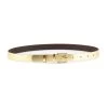 Womens Gold Belt For Dresses – Real Leather 1 Inch