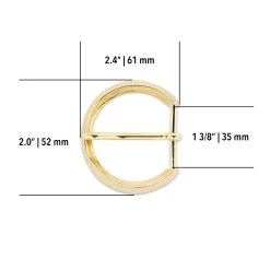 Womens Gold Round Belt Buckle -Belt Shop womens gold round belt buckle 3