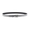 Womens Gray Belt 1 Inch Genuine Leather -Belt Shop womens gray belt 1 inch genuine leather 2