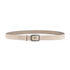 Womens Gray Belt For Jeans 3.0 Cm Genuine Leather -Belt Shop womens gray belt for jeans 3.0 cm genuine leather 8