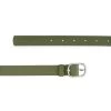 Womens Khaki Green Belt With Buckle – Genuine Leather -Belt Shop womens khaki green belt with buckle genuine leather 2