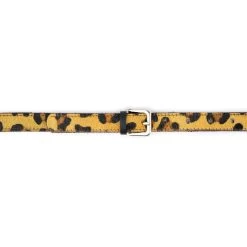 Womens Leopard Belt | Skinny Calf Hair -Belt Shop womens leopard belt skinny calf hair 4
