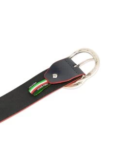 Womens Navy Belt With Red Edges 8 Womens Navy Belt With Red Edges -Belt Shop womens navy belt with red edges 1