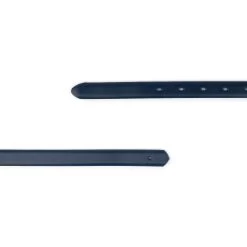 Womens Navy Blue Belt Strap Replacement Leather