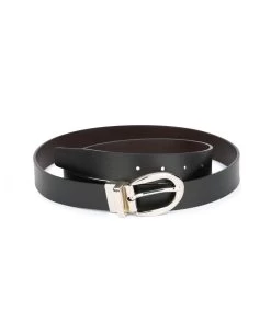 Reversible Leather Belt For Women