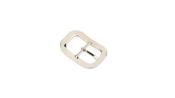 Womens Silver Belt Buckle | Rounded Corners 30 Mm