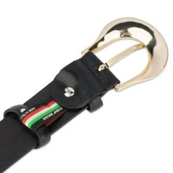 Womens Western Black Gold Buckle Belt -Belt Shop womens western black gold buckle belt 28 40 65usd 4